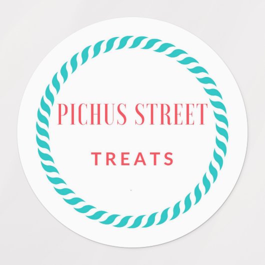 Pichus Street trakteert op labels (Design 2)