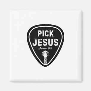 Pick Jesus T Shirt Romeinen 10_13 Christelijke git Magneet