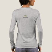 Pick Me Vrouwen Tri-Blend Shirt (Achterkant)