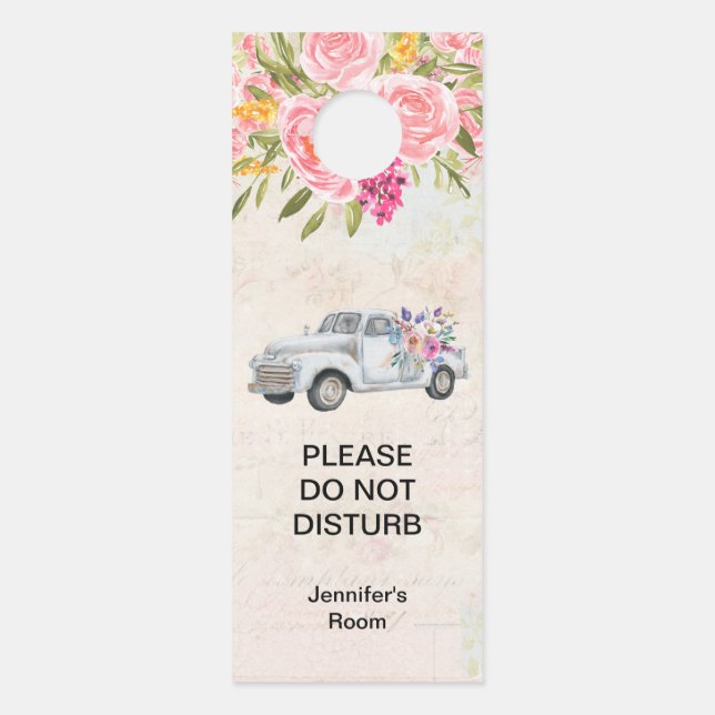  pick-up truck niet storen (Voorkant)