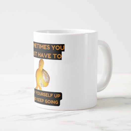 Pick yourself up and keep going specialty mug (Devant droit)