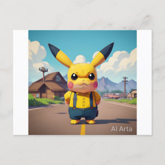 Pickachu Postkarte Briefkaart