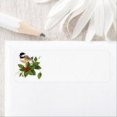 Pickadee sur Holly Étiquette (En situation)