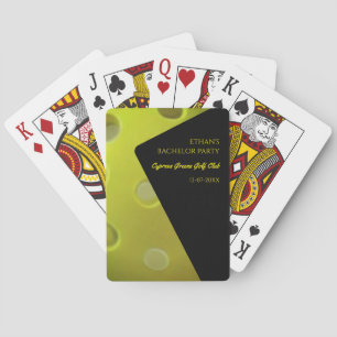 Pickeball verjaardagsfeest vrijgezellenfeest sport pokerkaarten
