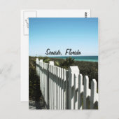 Picket Fence - Seaside, FL Briefkaart (Voorkant / Achterkant)