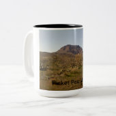 Picket Post Mountain Tweekleurige Koffiemok (Voorkant links)