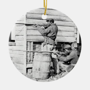 Picket Station Colored Troops Dutch Gap Canal Keramisch Ornament