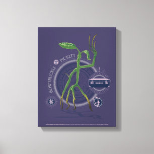 PICKETT™ Grafische BOWTRUCKLE™ Canvas Afdruk