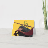 Pickett & Teddy avec baguette et Cravate (Devant)