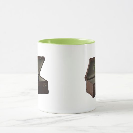 Pickett & Teddy in Briefcase Mok (Midden)