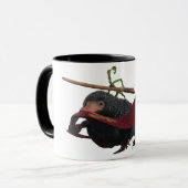 Pickett & Teddy met hand en Stropdas Mok (Voorkant links)