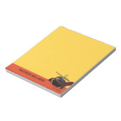 Pickett & Teddy met hand en Stropdas Notitieblok (Gedraaid)