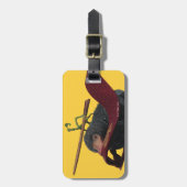 Pickett & Teddy With Wand and Tie Bagagelabel (Voorkant verticaal)