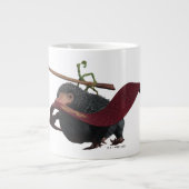 Pickett & Teddy With Wand and Tie Extra Grote Beker (Voorkant)