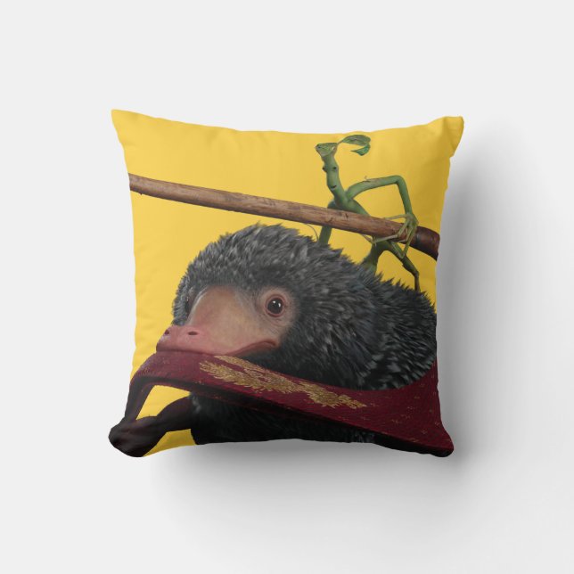 Pickett & Teddy With Wand and Tie Kussen (Voorkant)