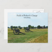 Pickett's Charge Briefkaart (Voorkant / Achterkant)