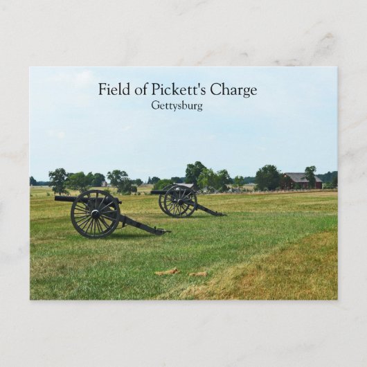 Pickett's Charge Briefkaart (Voorkant)