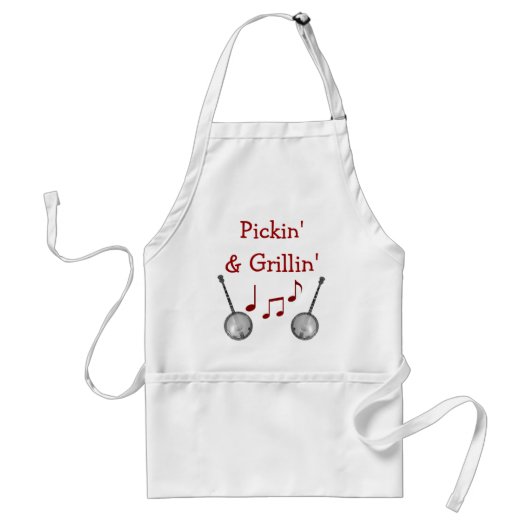 Pickin' & Grillin' Schort (Voorkant)