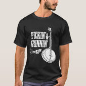 Pickin Grinnin Banjo Banjo Palling T-shirt (Voorkant)