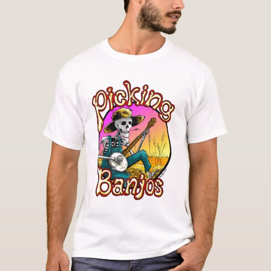 Picking Banjos T-shirt (Voorkant)