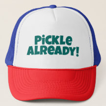 Pickle al! Pickleball Pet - Groene tekst