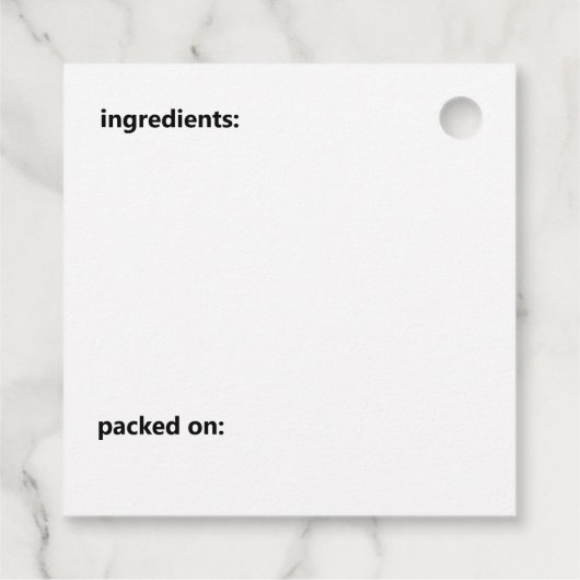 Pickle and Pepper Pals Funny Cartoon Pickles Jar Bedankjes Labels (Achterkant)