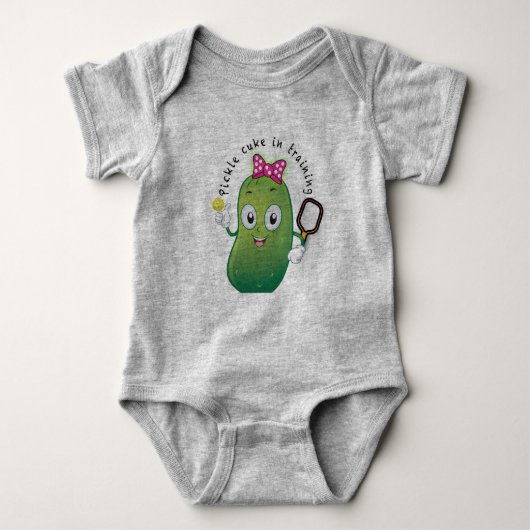Pickle Baby in training Romper (Voorkant)