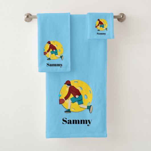 Pickle Ball Bad Handdoek (Insitu)