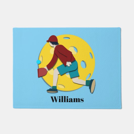 Pickle Ball Deurmat (Voorkant)