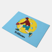 Pickle Ball Deurmat (Schuin)