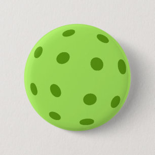 Pickle Ball Gift Green Pickleball Ronde Button 5,7 Cm