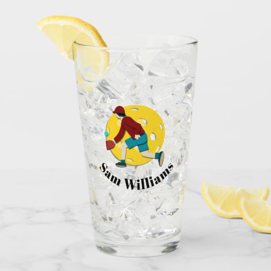 Pickle Ball Glas (Voorkant ijs)