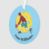 Pickle Ball Ornament (voorkant)