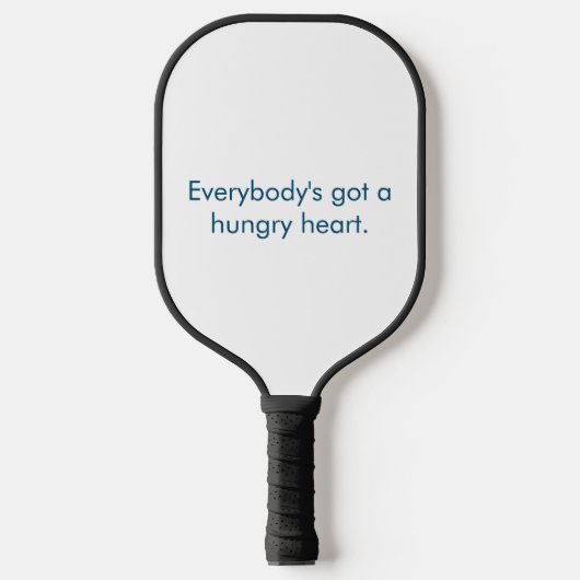 Pickle Ball Paddle voor het hart (Voorkant)
