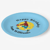 Pickle Ball Papieren Bordje (Gekanteld)