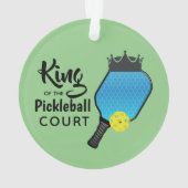 Pickle Ball Pickleball Design Acryl Ornament (achterkant)