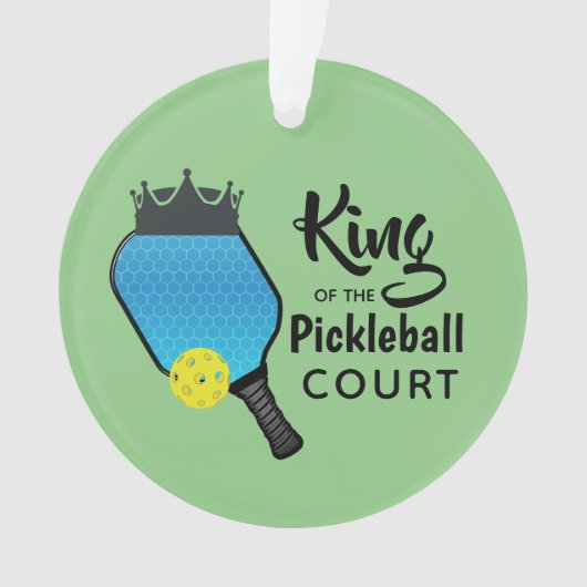 Pickle Ball Pickleball Design Acryl Ornament (voorkant)