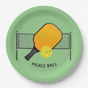 Pickle Ball Pickleball Design Paper Borden Papieren Bordje