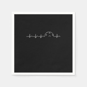 Pickle Ball Player Heartbeat Dink Pickleball Sport Servet