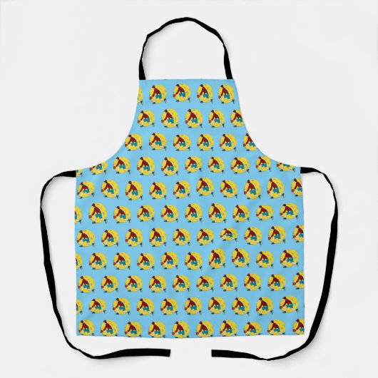 Pickle Ball Polkadot Pattern Schort (Voorkant)
