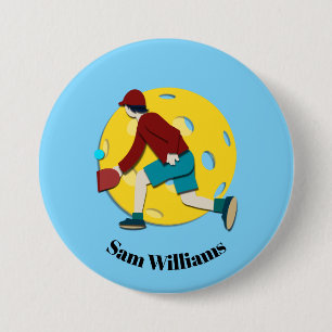 Pickle Ball Ronde Button 7,6 Cm