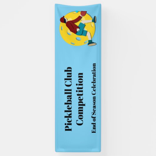 Pickle Ball Spandoek (Verticaal)