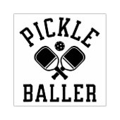 Pickle Baller Rubberstempel (Afrduk)