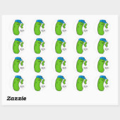 Pickle Delivery - ik heb je augurk hier! Ronde Sticker (Vel)