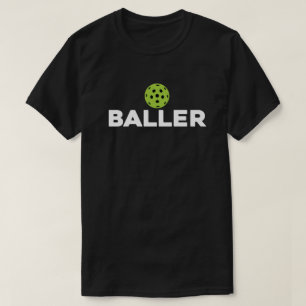 (Pickle) Donkere donkere Pickleball-Shirt T-shirt