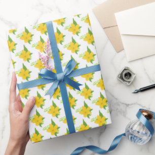 Pickle & Fresh Collection gebloemd bloemmotief Cadeaupapier