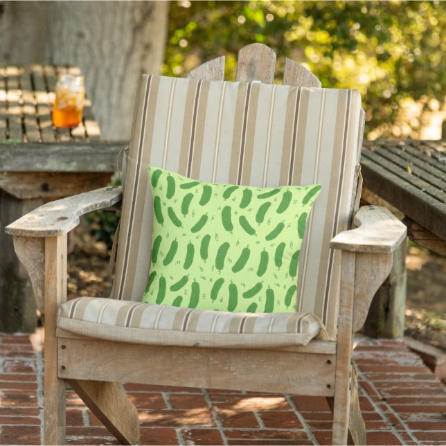 Pickle & Fresh Collection patterned Buitenkussen (Stoel)
