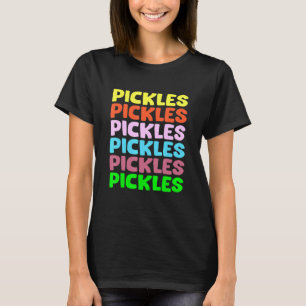 Pickle Groente Grote Dill Voor Vegan Vegetarisch T-shirt