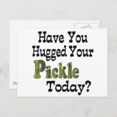 Pickle Hugger Briefkaart (Voorkant / Achterkant)