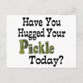Pickle Hugger Briefkaart (Voorkant)